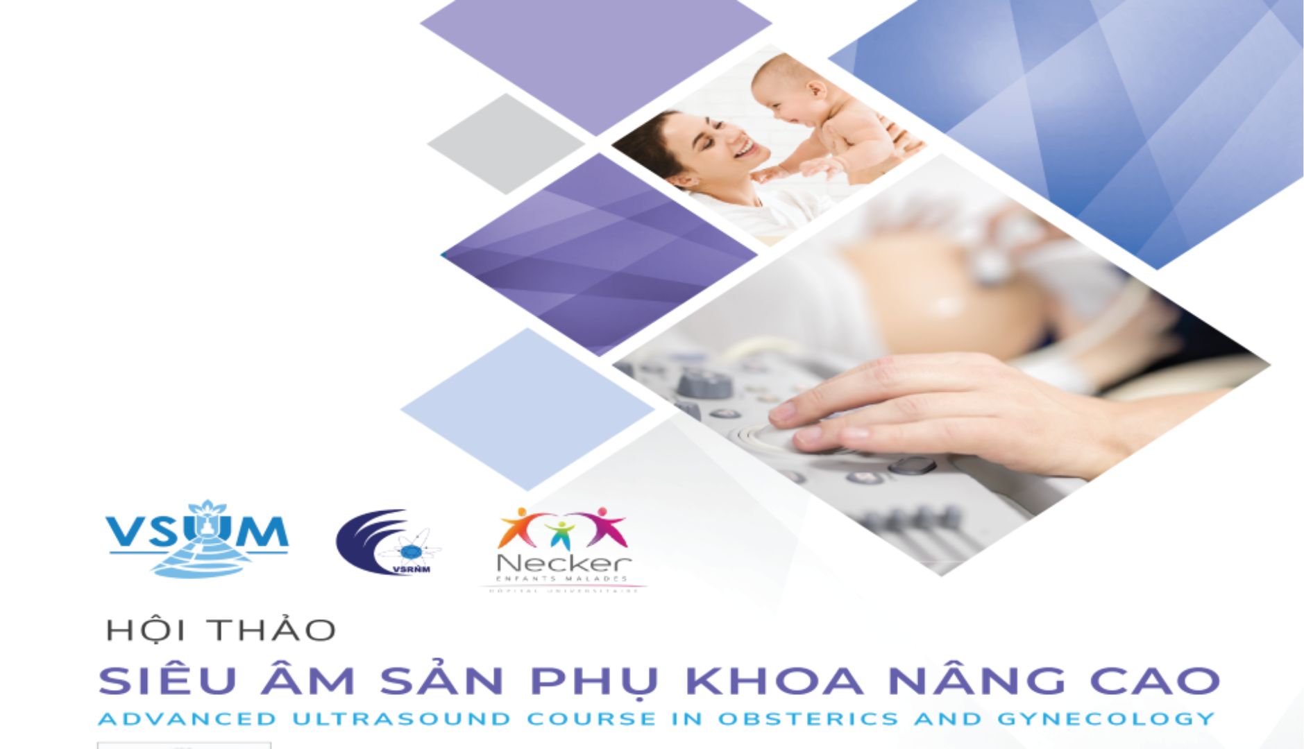 Hội thảo siêu âm sản phụ khoa nâng cao, ngày 22/9/2019 tại TPHCM 